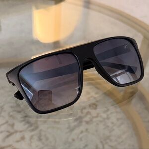 Guess Black Sunglasses with Silver Accents